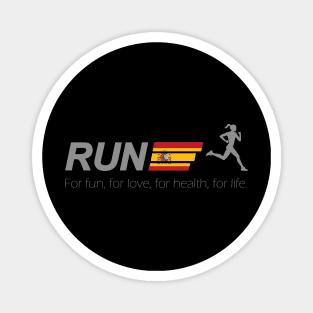 Run for life Spain Magnet